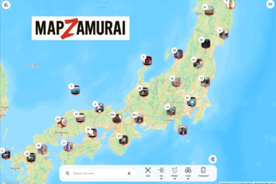 MapZamurai’s Travel Map Now Spans All 47 Prefectures of Japan