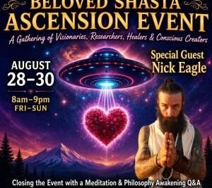 Nick Eagle to Close Beloved Shasta Ascension Event with Philosophy Awakening Q&A and Meditation