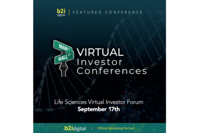 Life Sciences Companies Present Live at the September 17 Virtual Investor Forum