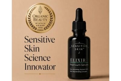 SENSITIVE SKIN™ ELIXIR Wins Gold at 2026 Organic Beauty Awards, Named ‘Sensitive Skin Science Innovator’