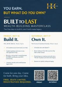 Master P & Former Nba Star Kevin Johnson to Headline Harlem Commonwealth’s ‘built to Last’ Wealth-building Masterclass