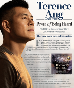 Singapore Stroke Survivor Terence Ang Marks World Stroke Day 2026 With a Month of Global Advocacy, Art and Storytelling