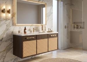 Barrett Bergmann Home teams with Baldwin Hardware on designer-crafted vanities