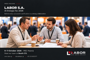 LABOR S.A. brings testing expertise to Energia.Tec 2026 in Greece