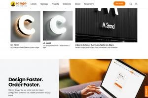 LC Sign relaunches website to spotlight global signage engineering and real-world project work