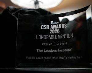 The Leaders Institute® Secures Honorable Mention at Ragan’s 2026 CSR Awards